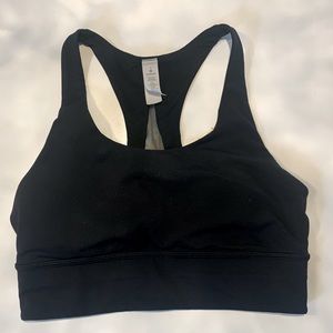 Mesh back Lululemon sports bra